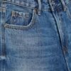 D92 raka jeans med Wide Leg
