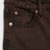 D92 raka jeans med Wide Leg