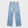 D92 raka jeans med Wide Leg