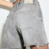 D93 Långa jeansshorts