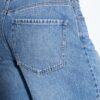 D93 Långa jeansshorts