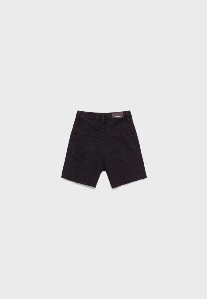 D93 Långa jeansshorts