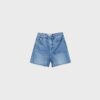 D93 Långa jeansshorts