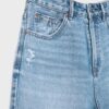 D93 Långa jeansshorts