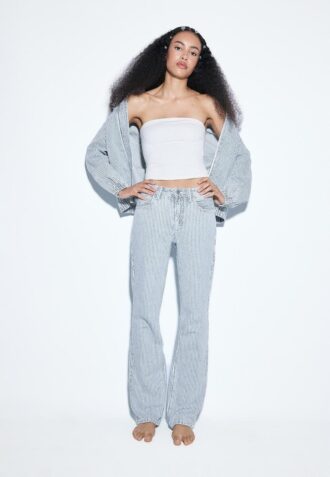 D98 Jeans med raka ben