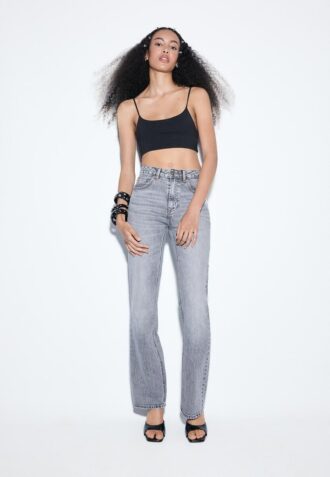 D98 Jeans med raka ben