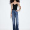D98 Jeans med raka ben