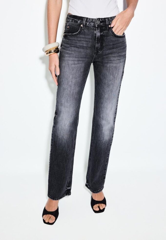 D98 Jeans med raka ben