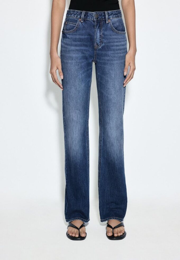 D98 Jeans med raka ben