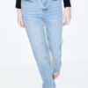 D98 Jeans med raka ben