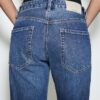 D98 Jeans med raka ben