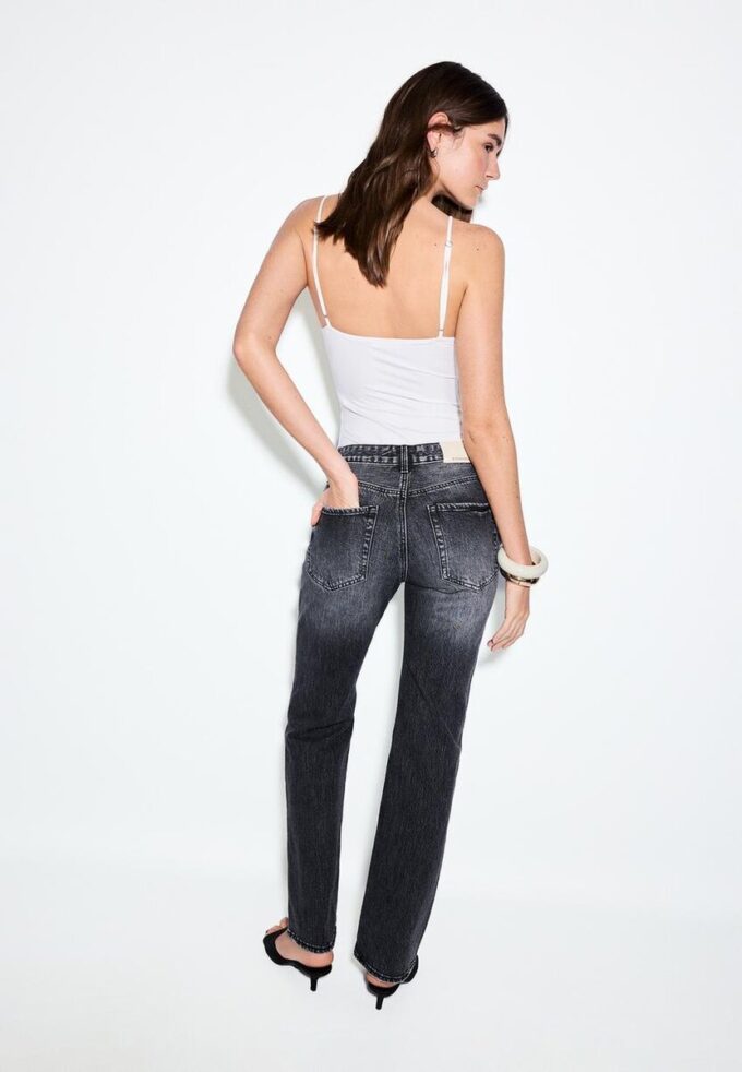 D98 Jeans med raka ben