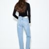 D98 Jeans med raka ben