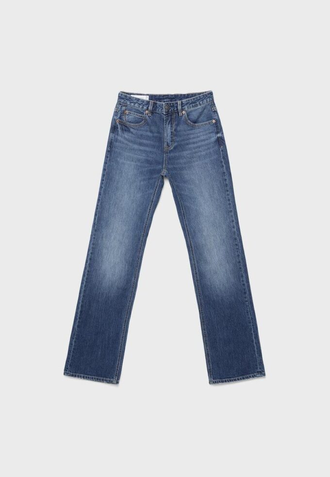 D98 Jeans med raka ben