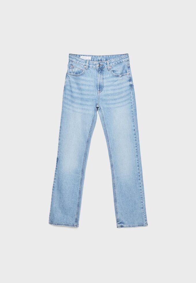 D98 Jeans med raka ben