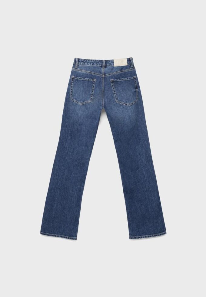D98 Jeans med raka ben