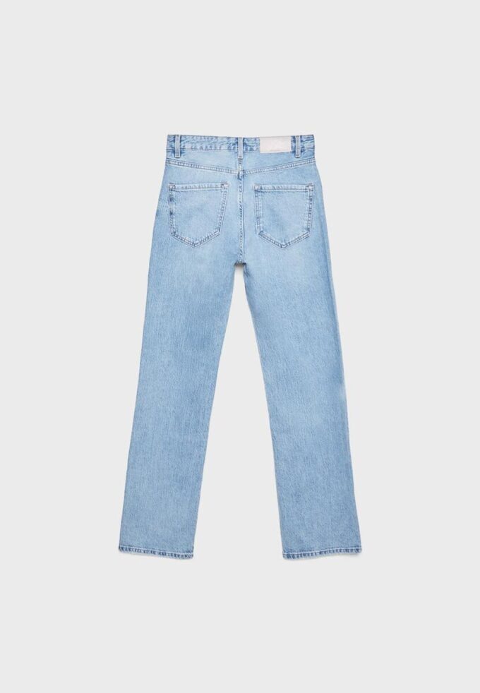 D98 Jeans med raka ben