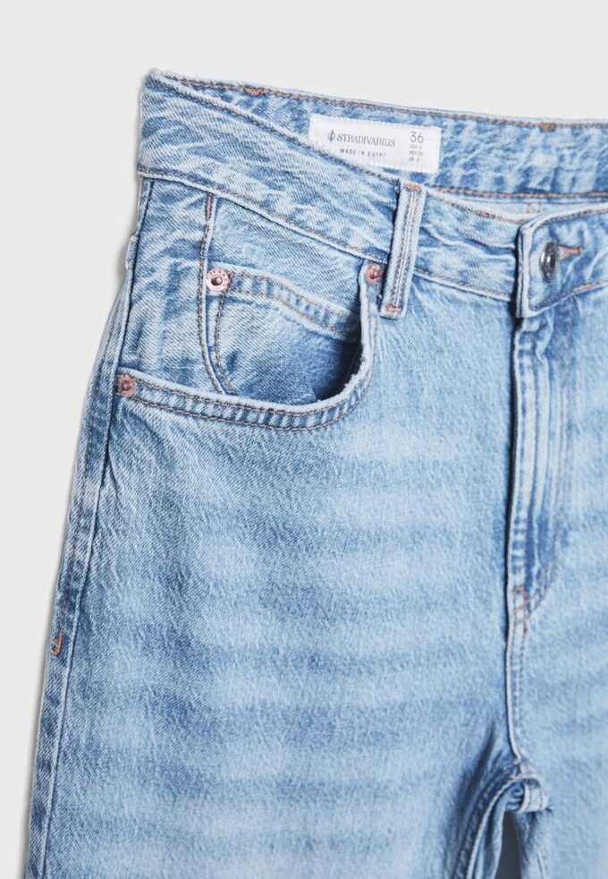 D98 Jeans med raka ben