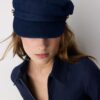 Denim-matrosmössa