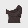 Draperad topppar i polyamid