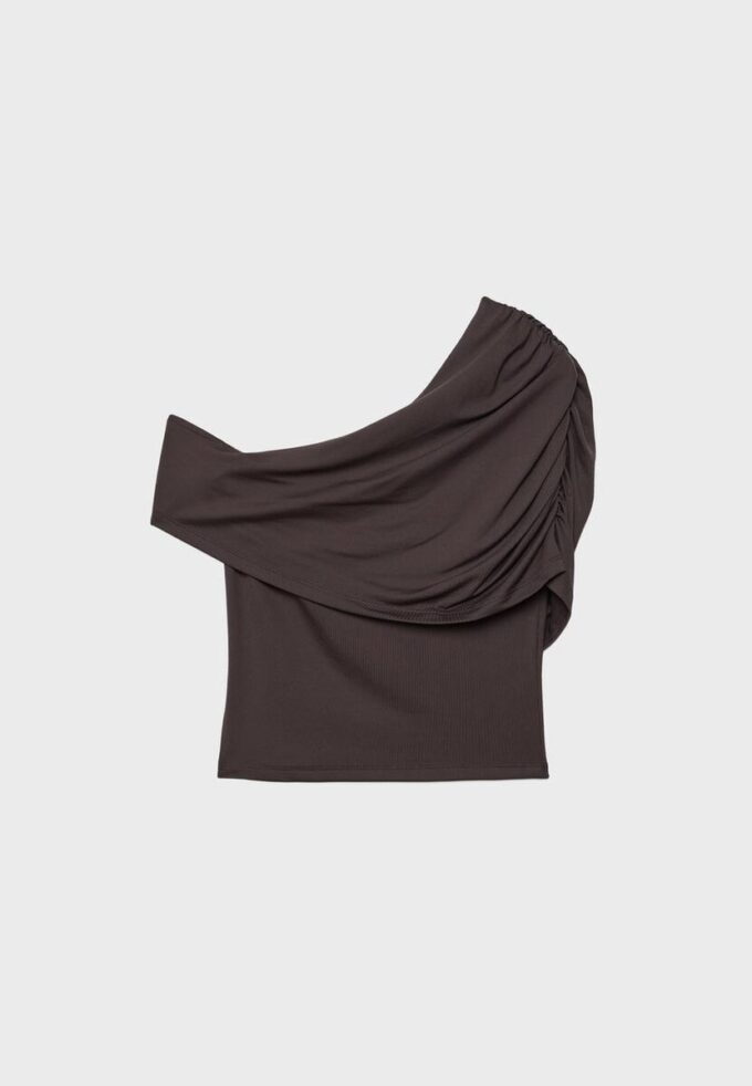 Draperad topppar i polyamid