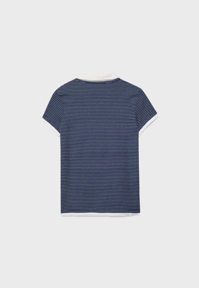Dubbelvävd kortärmad T-shirt Dubbelvävd kortärmad T-shirt