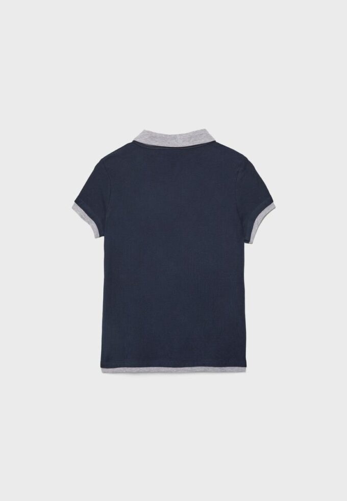 Dubbelvävd kortärmad T-shirt Dubbelvävd kortärmad T-shirt