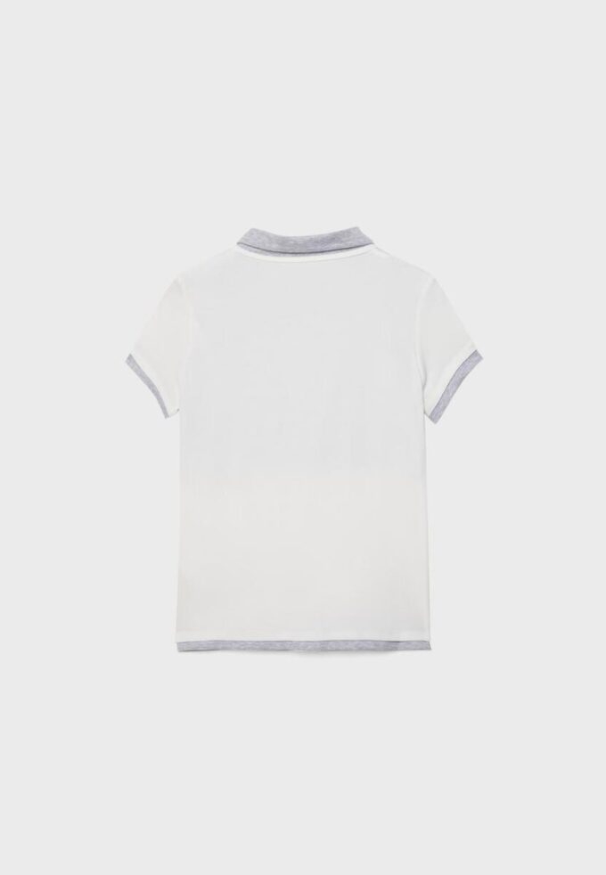 Dubbelvävd kortärmad T-shirt Dubbelvävd kortärmad T-shirt