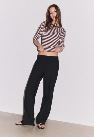 Eleganta byxor med fickor