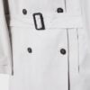 Enkel kort trenchcoat