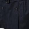 Enkel kort trenchcoat