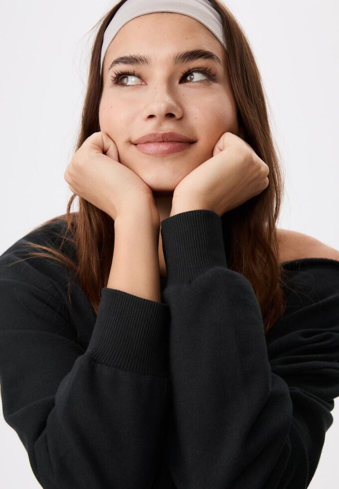 Enkel off-shoulder-Sweatshirt Enkel off-shoulder-Sweatshirt
