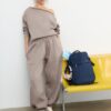 Enkel off-shoulder-Sweatshirt