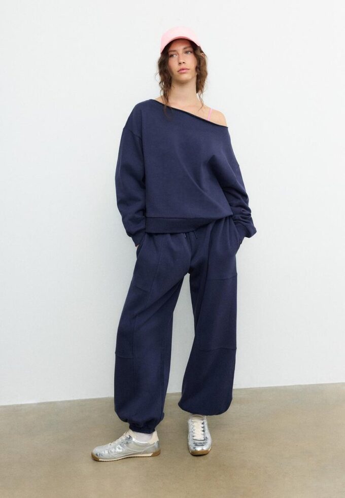 Enkel off-shoulder-Sweatshirt Enkel off-shoulder-Sweatshirt