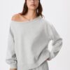 Enkel off-shoulder-Sweatshirt