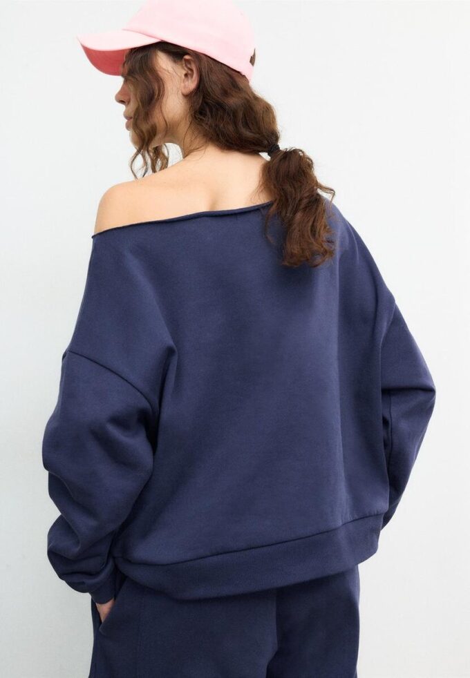 Enkel off-shoulder-Sweatshirt Enkel off-shoulder-Sweatshirt