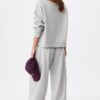 Enkel off-shoulder-Sweatshirt