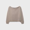 Enkel off-shoulder-Sweatshirt