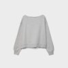 Enkel off-shoulder-Sweatshirt