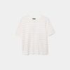 Enkel, tjock, randig Basplagg-T-shirt med normal passform Enkel, tjock, randig Basplagg-T-shirt med normal passform