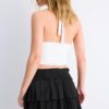 Flödande skort med volanger Flödande skort med volanger