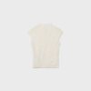 Flockad T-shirt i Qipao-stil Flockad T-shirt i Qipao-stil