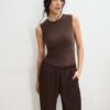 Halter-jumpsuit i satin