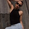 Halterneck-bodysuit Halterneck-bodysuit