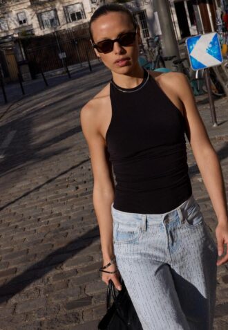 Halterneck-bodysuit