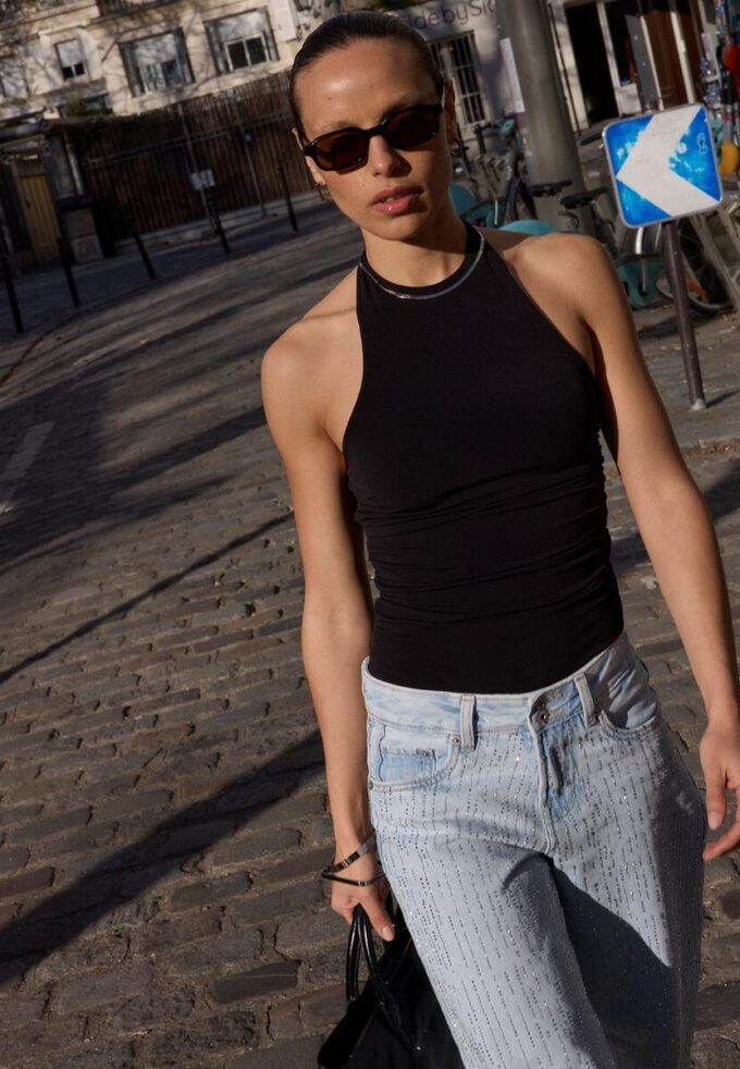 Halterneck-bodysuit Halterneck-bodysuit