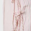 Halterneck-toppar i qipao-stil med halvskrynklig knut