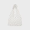 Haltertop i mesh med prickar Haltertop i mesh med prickar