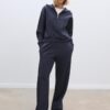 Höghalsad sweatshirt med dragkedja Höghalsad sweatshirt med dragkedja