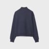 Höghalsad sweatshirt med dragkedja Höghalsad sweatshirt med dragkedja